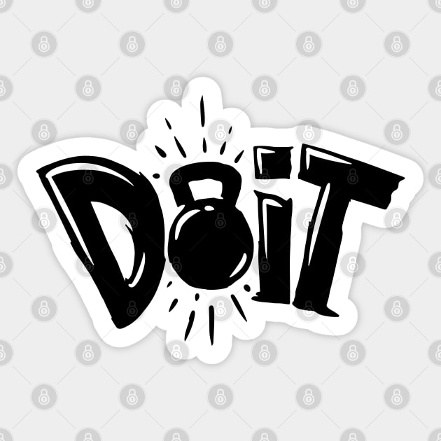 Do It Sticker by Dosunets